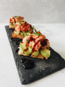 Spicy Tuna Crispy Rice - Higashis Kitchen